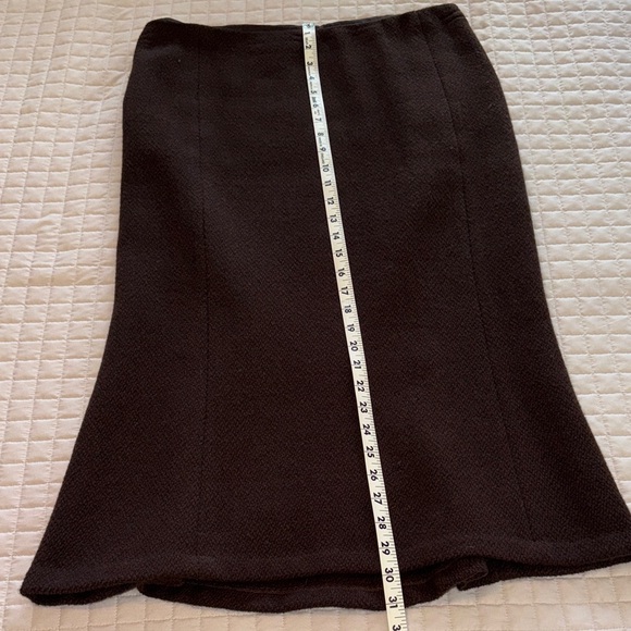 Elegant Brown Ralph Lauren Women's Skirt Size 10 - Picture 7 of 8